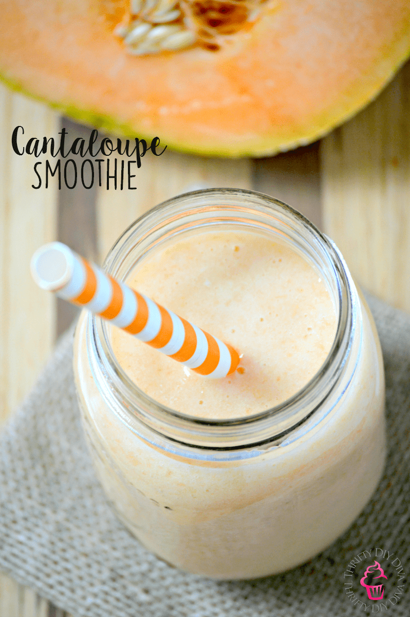 How To Make A Cantaloupe Fruit Smoothie