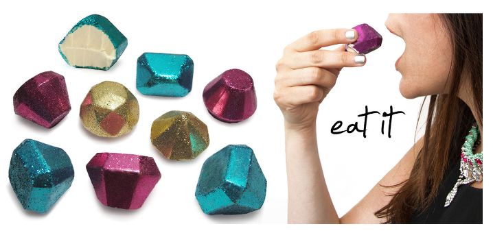 DIY Homemade Edible Glitter Candy