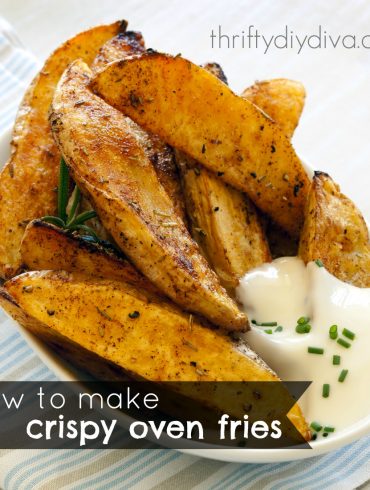 How To Make Crispy Oven Fries
