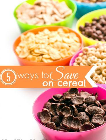 Save Money on Cereal