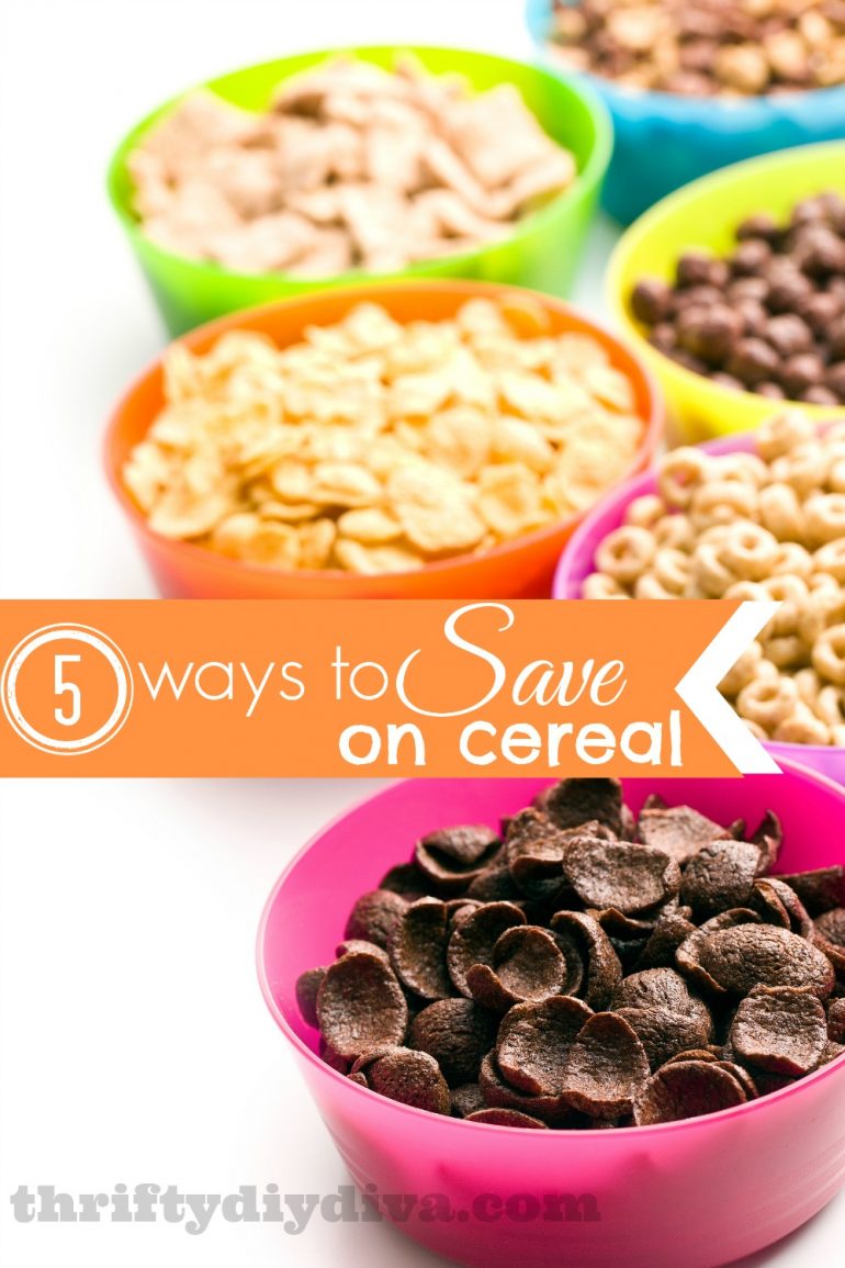 Save Money on Cereal