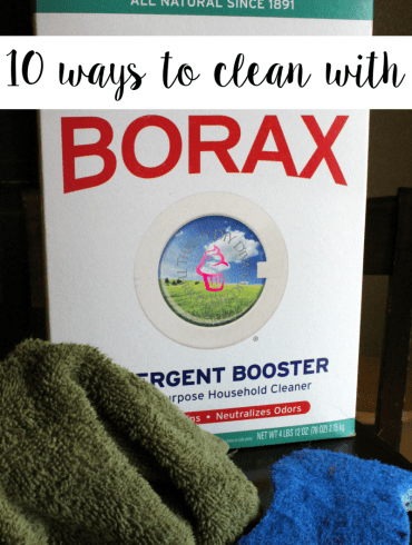 How To Clean With Borax