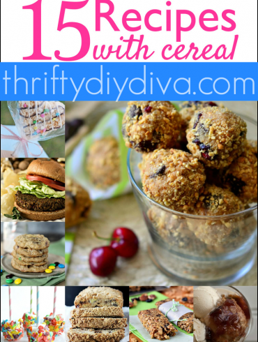 Recipes with Cereal