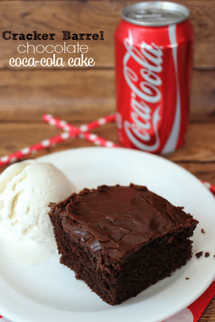 cracker barrel coca cola cake recipe