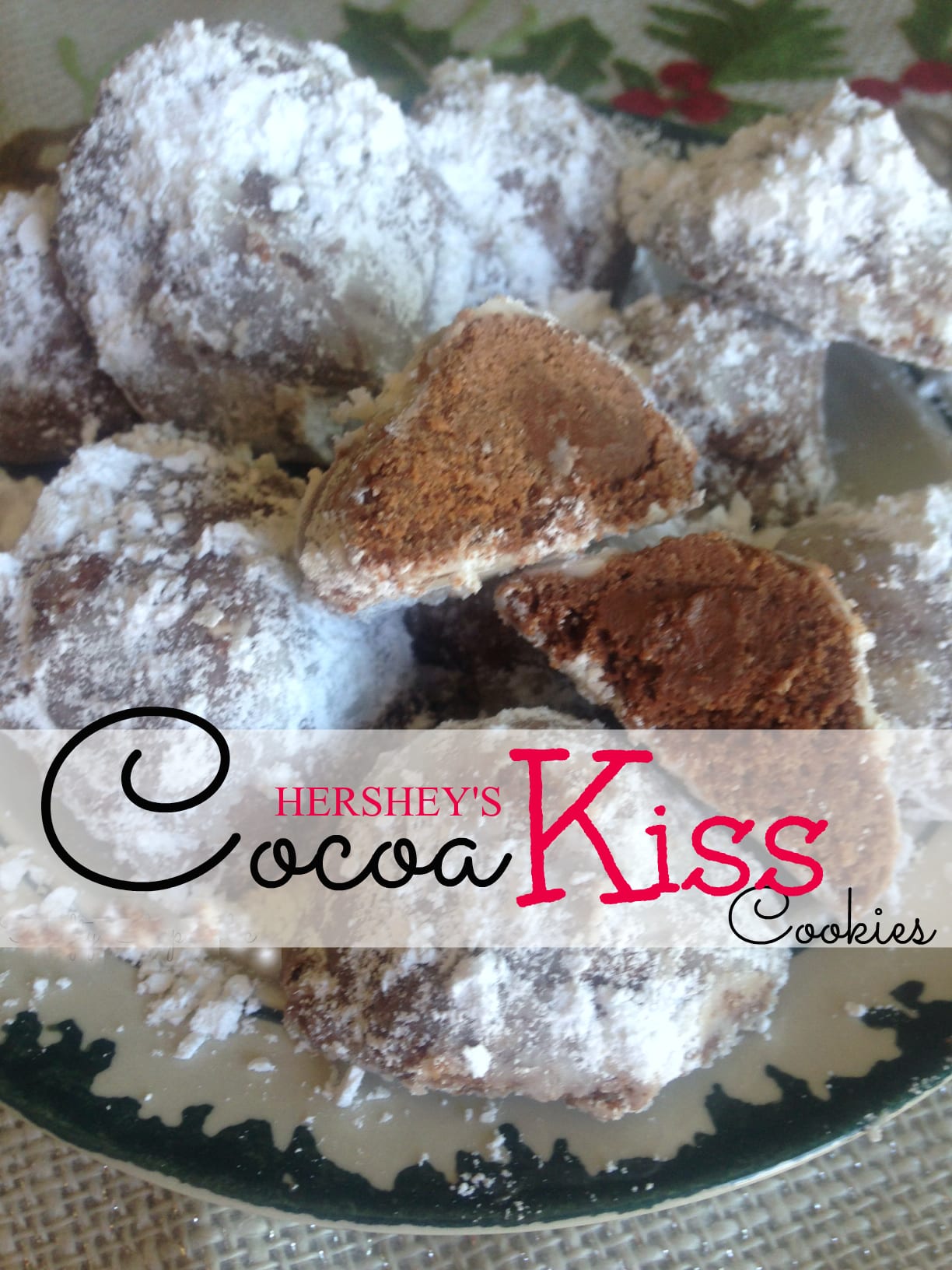 Hersheys Secret Cocoa Kiss Chocolate Cookies