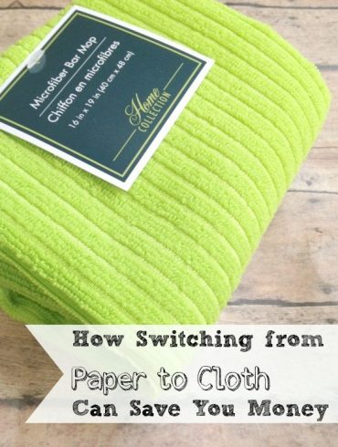 How Switching from Paper to Cloth Can Save You Money