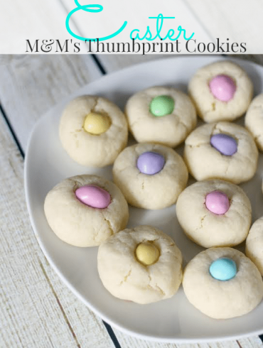 Easter Thumbprint Cookies