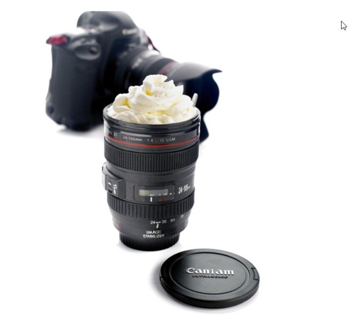 Camera Lens Coffee Mug