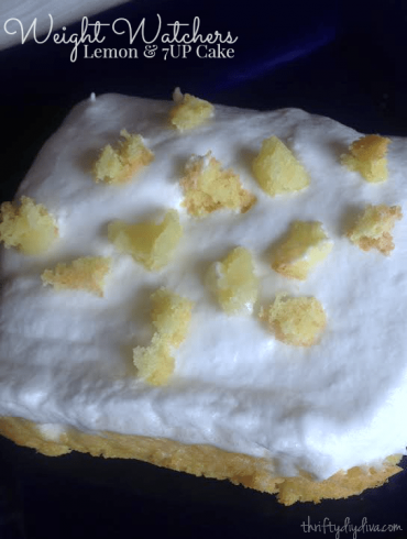 Weight Watchers Lemon Cake Recipe