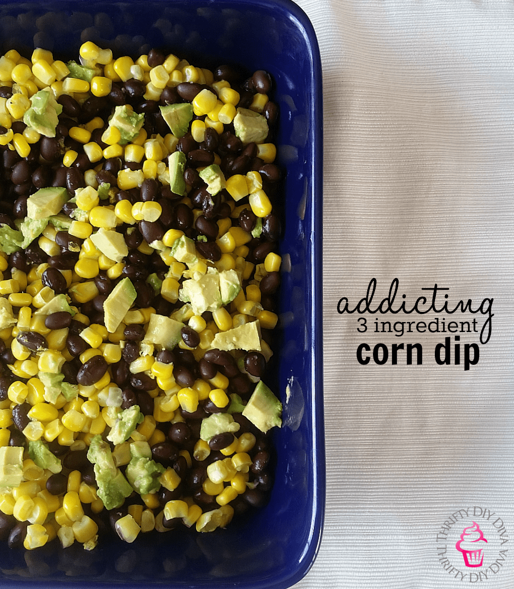 Easy and Addicting 3 Ingredient Corn Dip