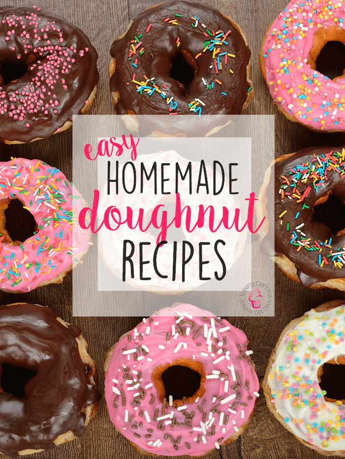 Easy Homemade Doughnut Donut Recipes