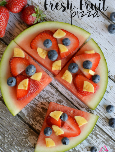 How To Make Fruit Pizza With Watermelon
