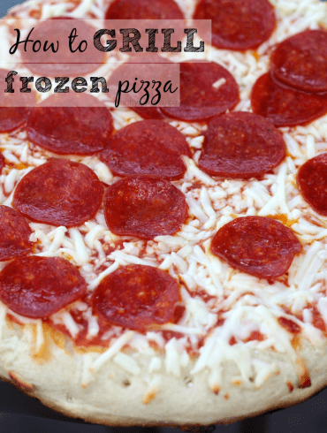 How To Grill Frozen Pizza
