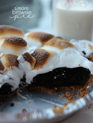Smore Brownie Pie Recipe Pinterest