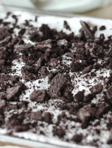 Chocolate Mint Oreo Lasagna