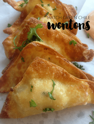 Hatch Green Chile Wontons