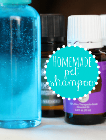Homemade Pet Shampoo With Essential Oils