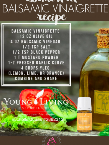 Balsamic Vinaigrette Essential Oils Recipe