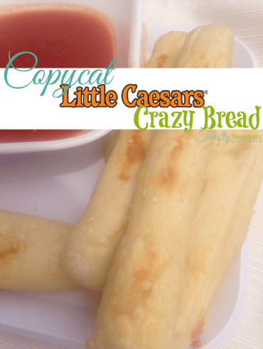 Copycat Little Caesars Crazy Bread recipe
