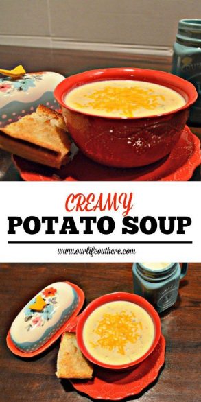 Creamy Potato Soup - Thrifty DIY Diva
