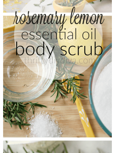 Essential Oils Rosemary Lemon Scrub Recipes