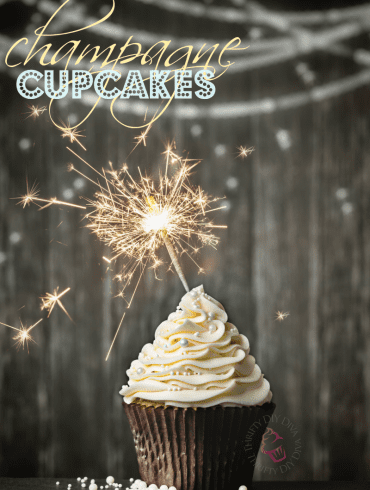 How To Make New Year's Eve Champagne Cupcakes