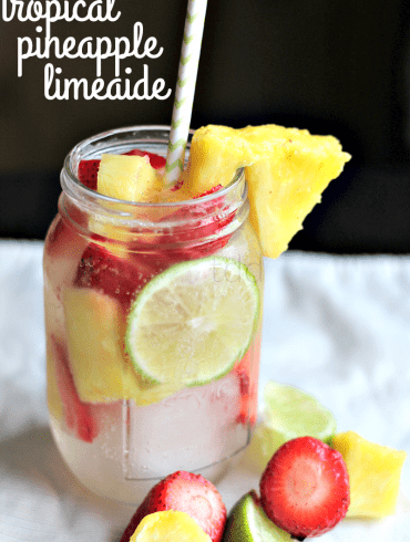 Tropical Infused Pineapple Limeaide