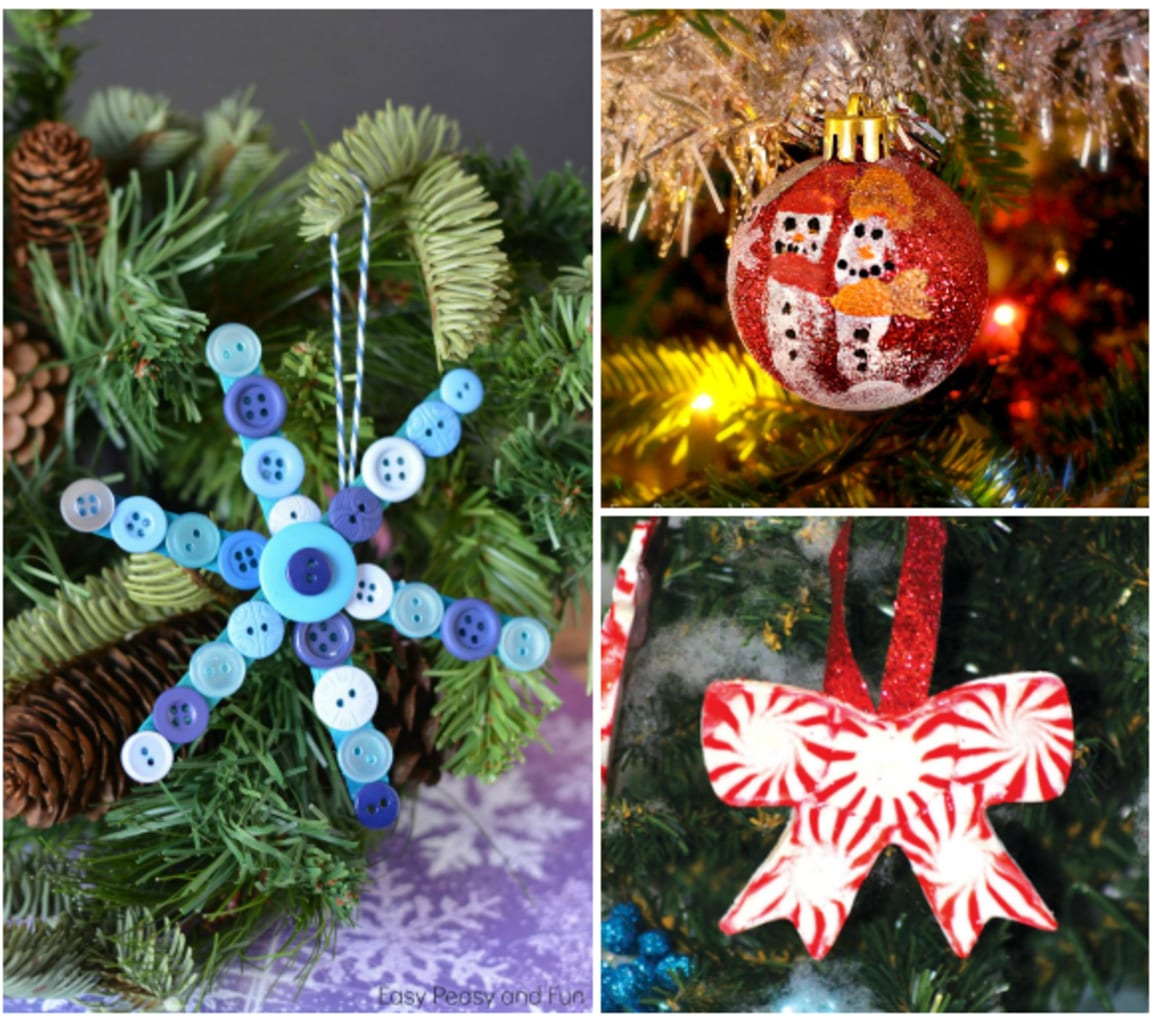 25 DIY Handmade Christmas Ornaments