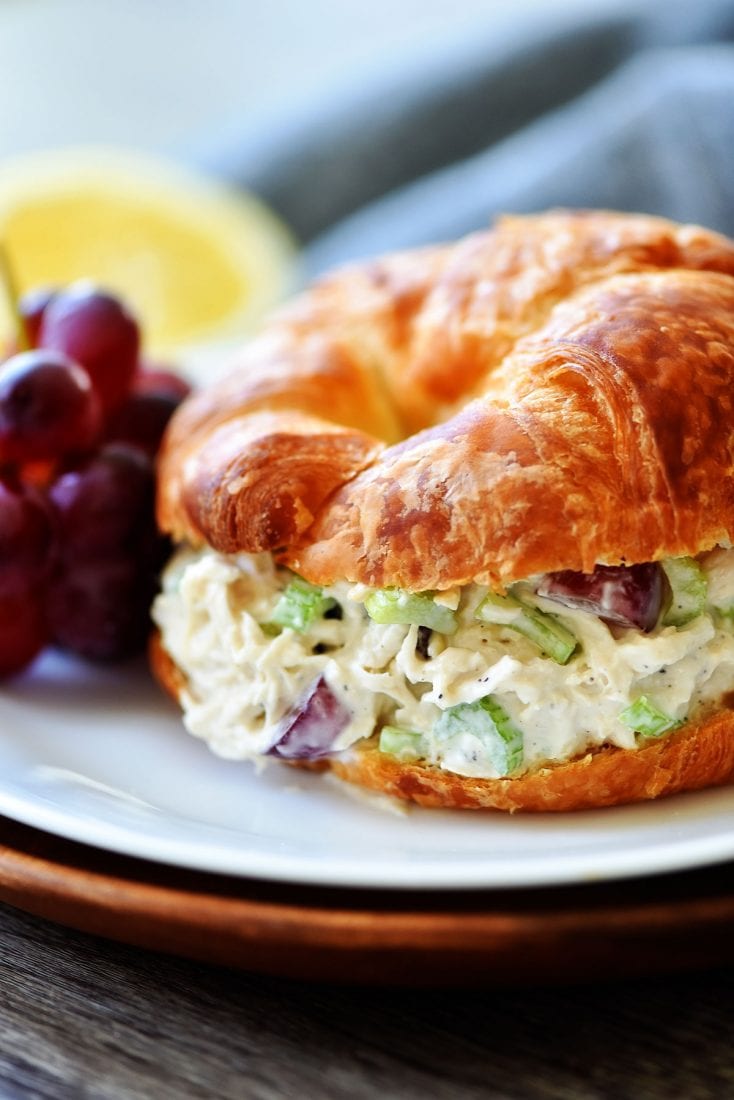 Chicken Salad Croissants from Life in the Lofthouse