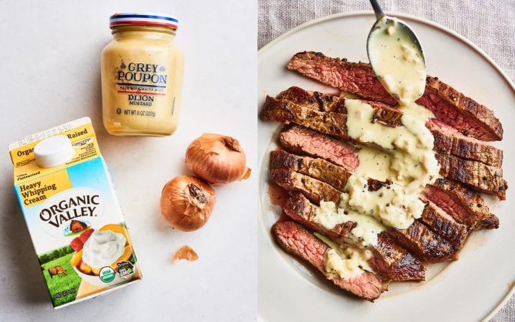 Mustard Cream Sauce from The Kitchn