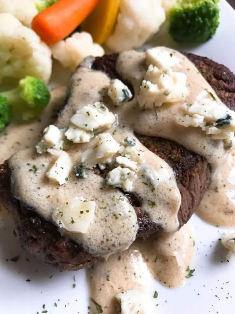 Bourbon Blue Cheese Sauce from Three Olives Branch