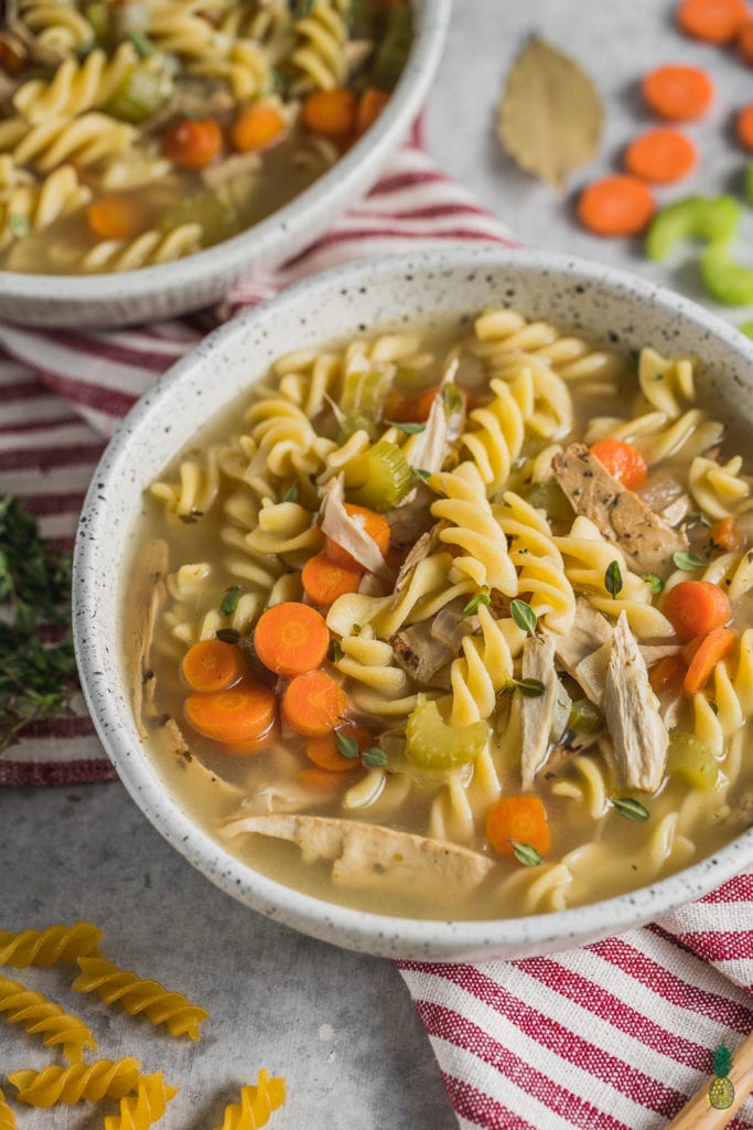 Easy Vegan Chicken Noodle Soup