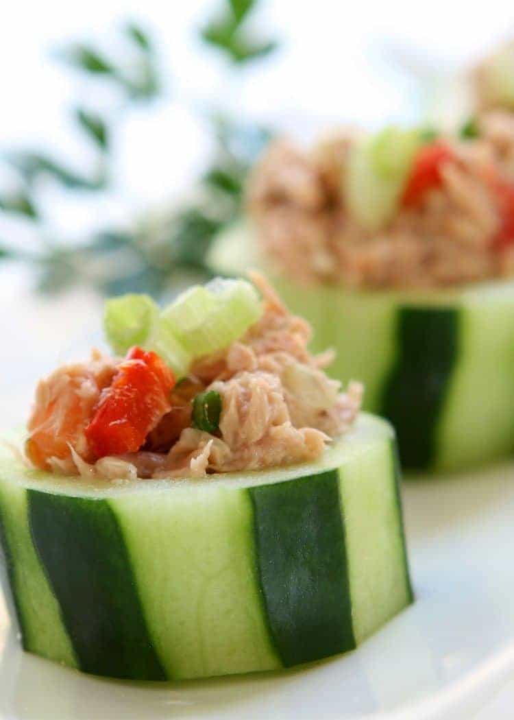 Spicy Tuna with Cucumber
