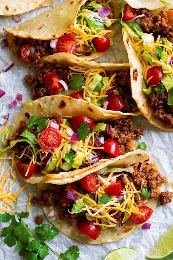 Classic Ground Beef Tacos