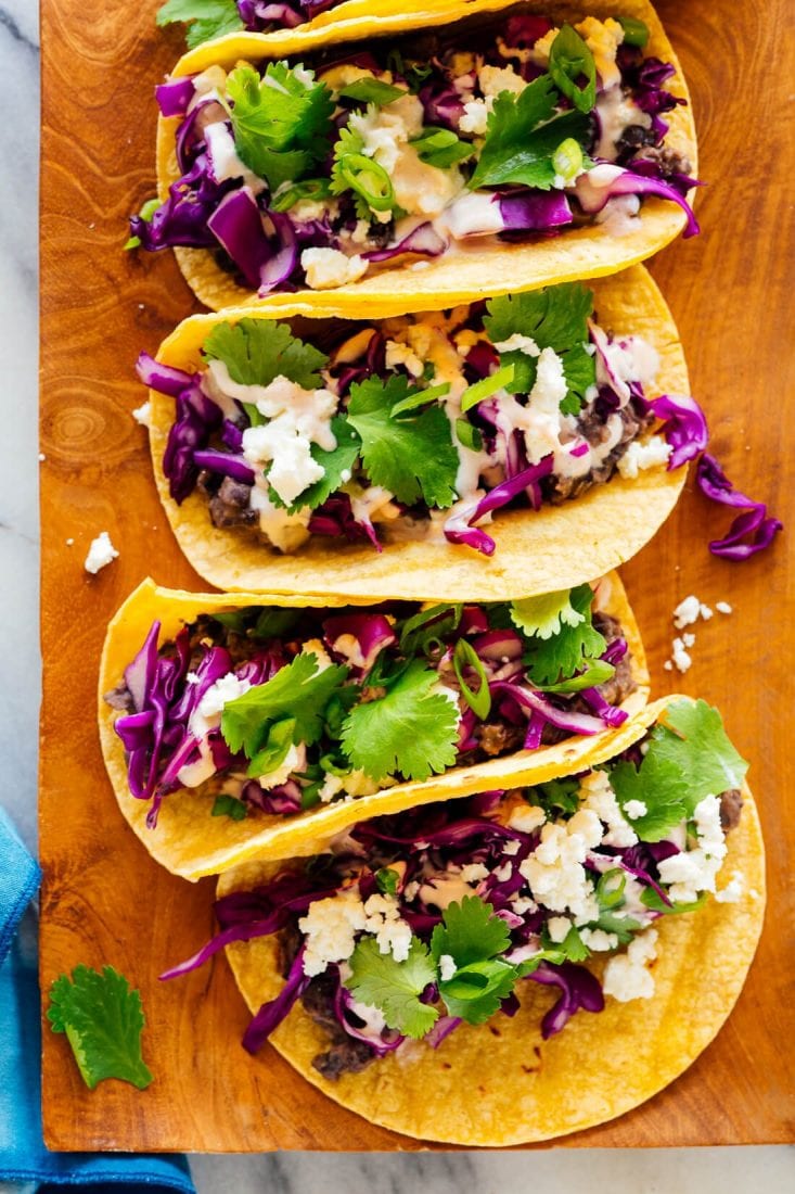Easy Black Bean Tacos