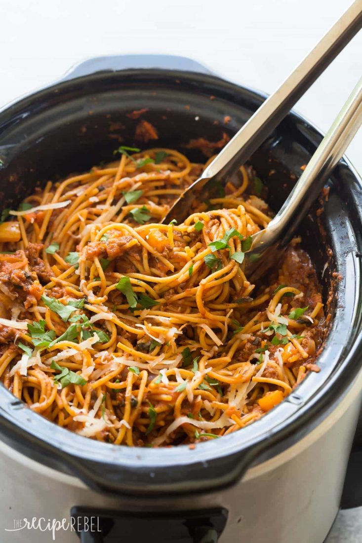 Spaghetti & Meatballs from The Recipe Rebel