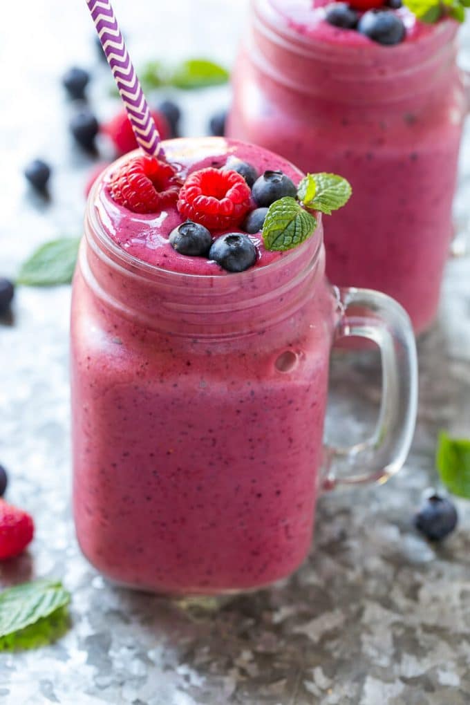 berry smoothies