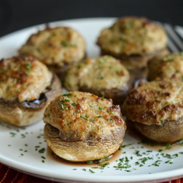 air fryer stuffed mushrooms