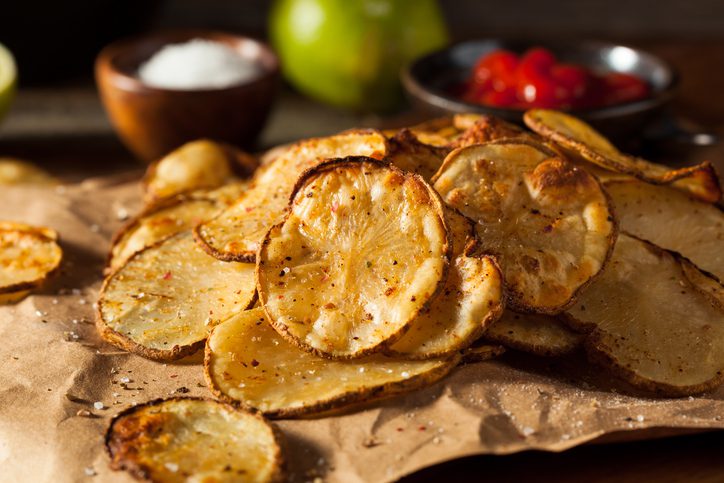 air fryer potato chips
