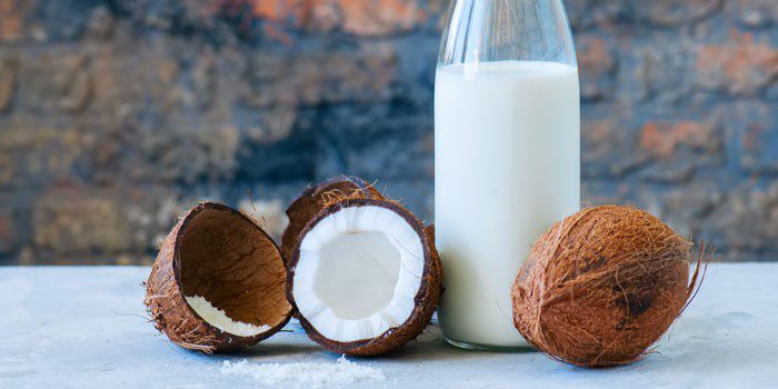 coconut milk haircare tip