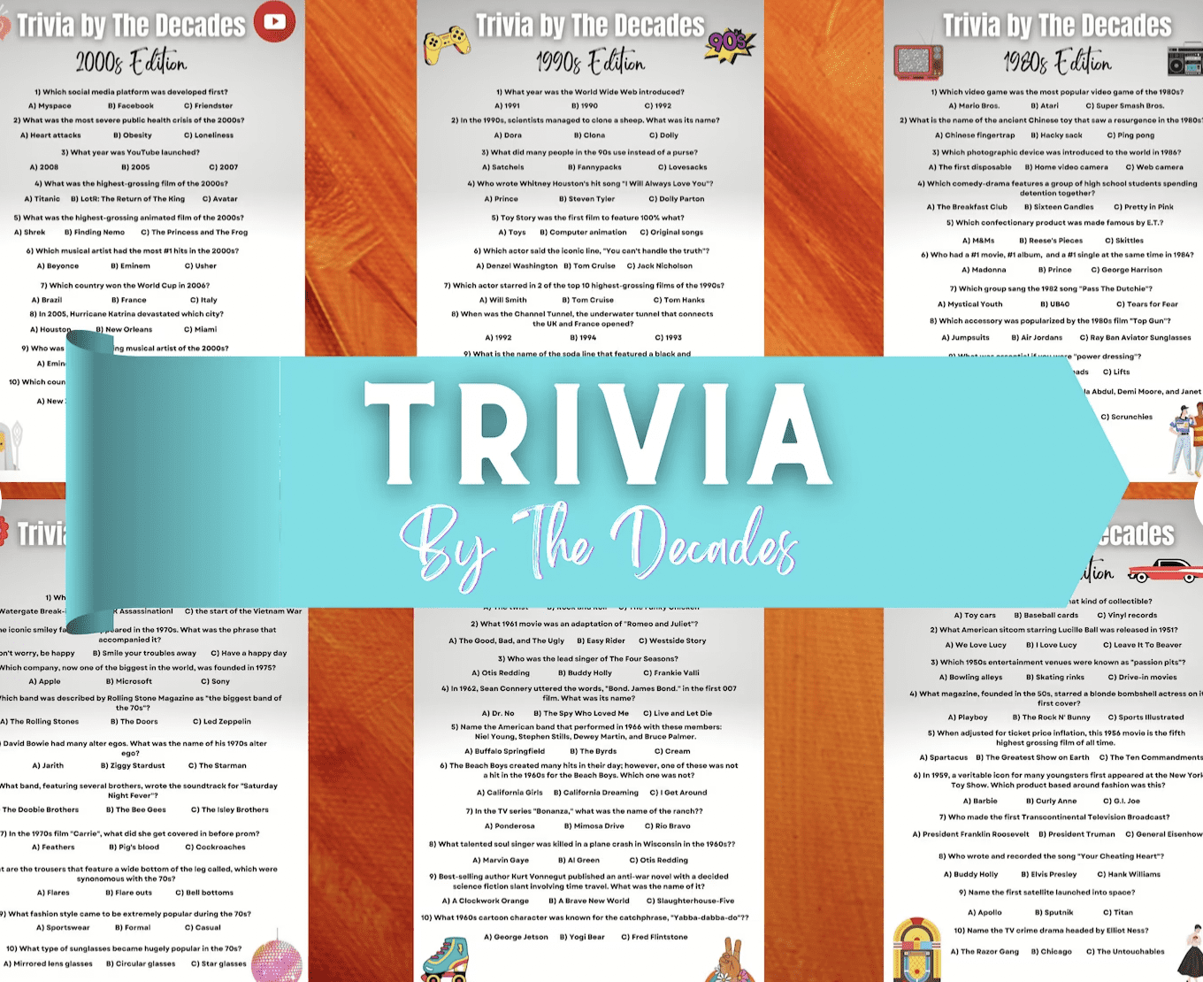 Trivia By The Decades Bundle