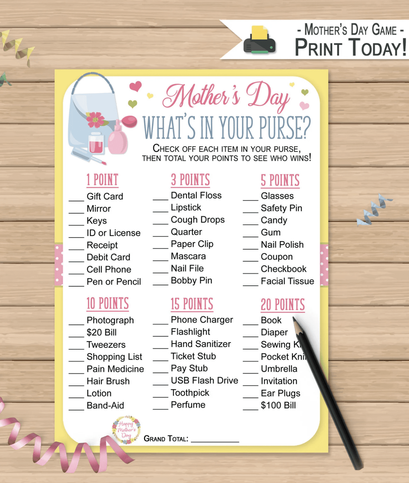 Mother’s Day What’s in Your Purse?