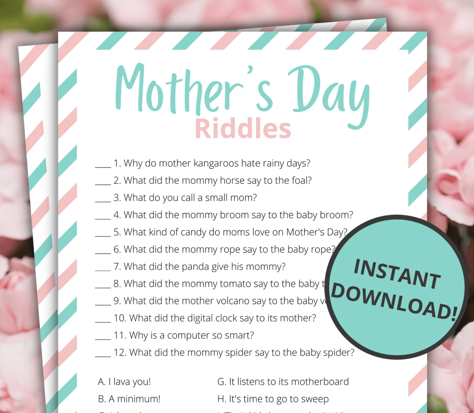 Mother’s Day Riddles