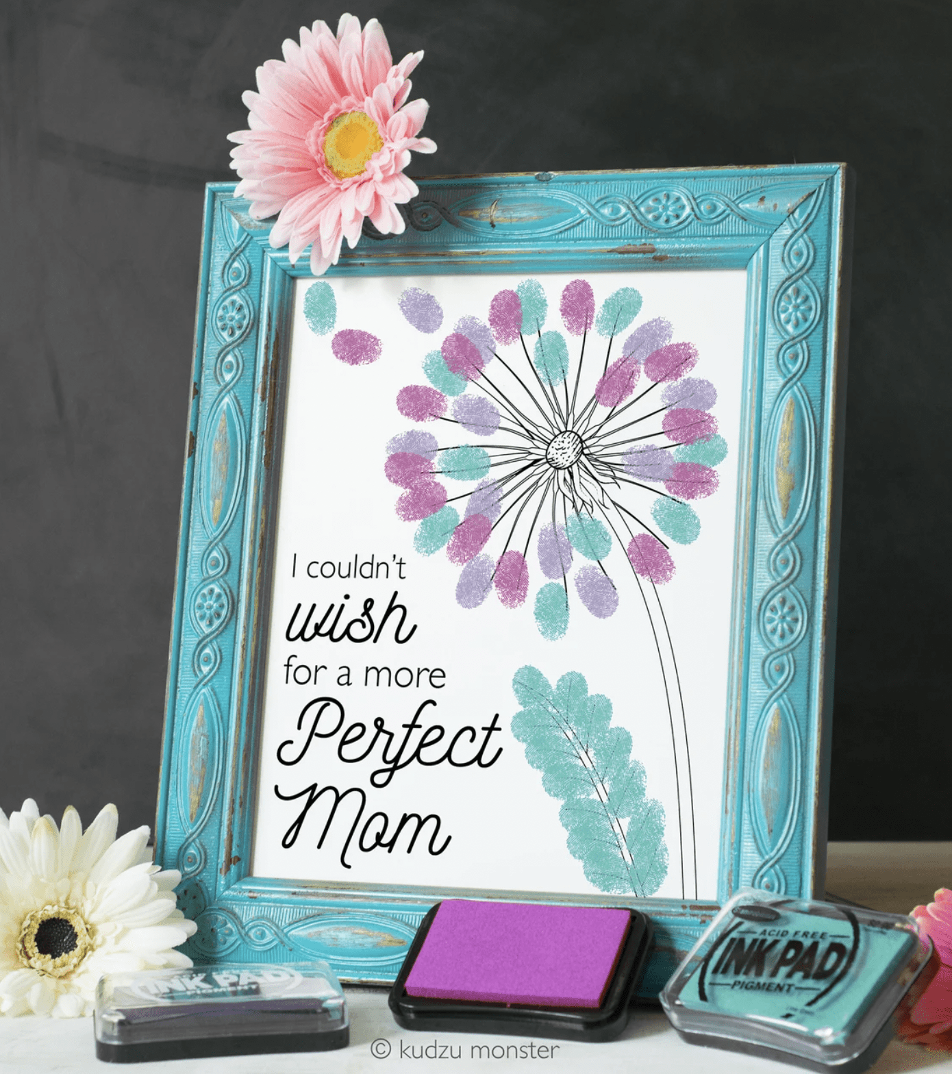 Mother’s Day Finger Paint Printable