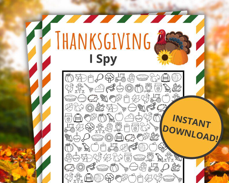 Thanksgiving I Spy
